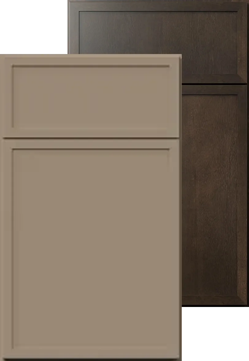 Kona and Oyster Slim Shaker two-tone combination