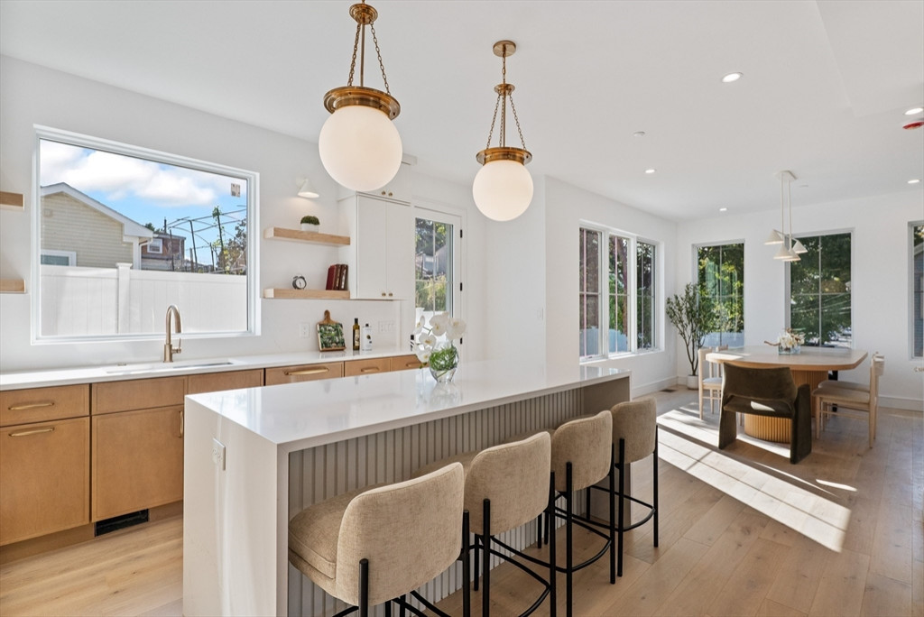Jewett Place, Newton kitchen project